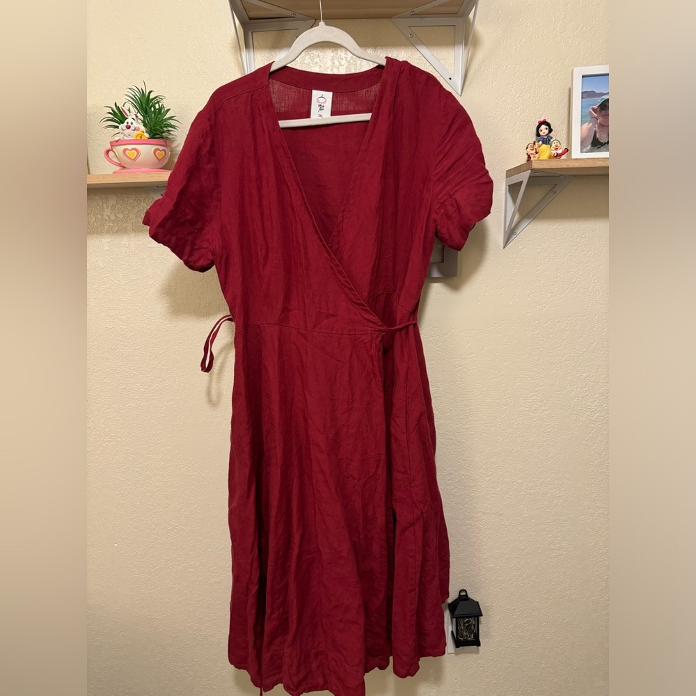 Son De Flor wrap dress